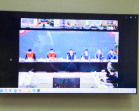 ผู้ว่าฯ สุราษฎร์ธานี ประชุม บกปภ.ช. ติดตามสถานการณ์น้ำและผลก ... พารามิเตอร์รูปภาพ 5