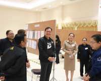 รองผู้ว่าราชการจังหวัดสุราษฎร์ธานี ลงพื้นที่ตรวจเยี่ยมความเร ... พารามิเตอร์รูปภาพ 11