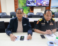 สุราษฎร์ธานีเดินหน้าเฝ้าระวังน้ำ เตรียมเสบียงช่วยประชาชน พร้ ... พารามิเตอร์รูปภาพ 2