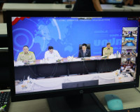 สุราษฎร์ธานีเดินหน้าเฝ้าระวังน้ำ เตรียมเสบียงช่วยประชาชน พร้ ... พารามิเตอร์รูปภาพ 16