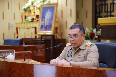 จังหวัดสุราษฎร์ธานี ประชุมติดตามความพร้อมจัดงานประเพณีชักพระ ... พารามิเตอร์รูปภาพ 1