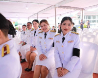 จังหวัดสุราษฎร์ธานีจัดพิธีทำบุญตักบาตรถวายพระราชกุศล เนื่องใ ... พารามิเตอร์รูปภาพ 7
