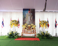 จังหวัดสุราษฎร์ธานีจัดพิธีทำบุญตักบาตรถวายพระราชกุศล เนื่องใ ... พารามิเตอร์รูปภาพ 13