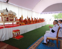 จังหวัดสุราษฎร์ธานีจัดพิธีทำบุญตักบาตรถวายพระราชกุศล เนื่องใ ... พารามิเตอร์รูปภาพ 29