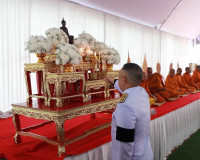จังหวัดสุราษฎร์ธานีจัดพิธีทำบุญตักบาตรถวายพระราชกุศล เนื่องใ ... พารามิเตอร์รูปภาพ 31