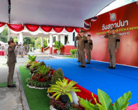 ตำรวจภูธรจังหวัดสุราษฎร์ธานี จัดพิธีทำบุญเนื่องในวันตำรวจ มอ ... พารามิเตอร์รูปภาพ 15