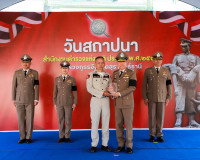 ตำรวจภูธรจังหวัดสุราษฎร์ธานี จัดพิธีทำบุญเนื่องในวันตำรวจ มอ ... พารามิเตอร์รูปภาพ 28
