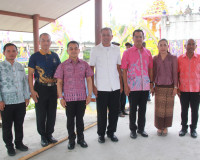 จังหวัดสุราษฎร์ธานีจัดพิธีเจริญพระพุทธมนต์สมโภชเรือพนมพระทาง ... พารามิเตอร์รูปภาพ 17