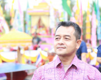 จังหวัดสุราษฎร์ธานีจัดพิธีเจริญพระพุทธมนต์สมโภชเรือพนมพระทาง ... พารามิเตอร์รูปภาพ 24
