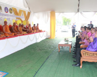 จังหวัดสุราษฎร์ธานีจัดพิธีเจริญพระพุทธมนต์สมโภชเรือพนมพระทาง ... พารามิเตอร์รูปภาพ 33