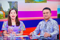รองผู้ว่าราชการจังหวัดสุราษฎร์ธานี ให้สัมภาษณ์สดรายการ “แหลง ... Image 2